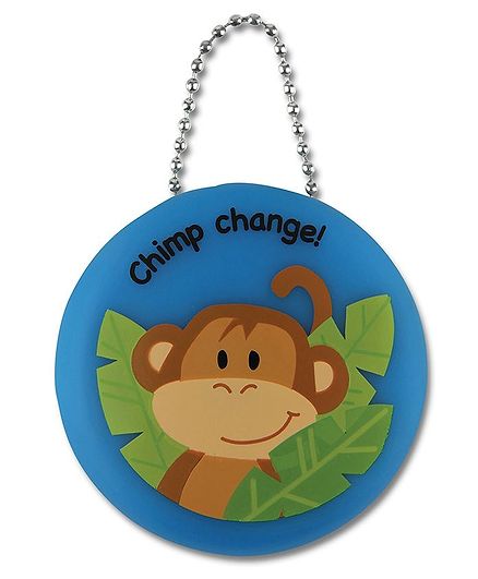 Stephen Joseph Penny Pincher Monkey - Blue
