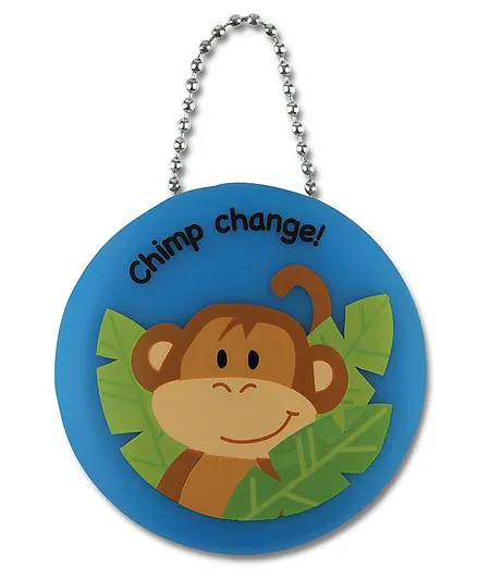 Stephen Joseph Penny Pincher Monkey - Blue