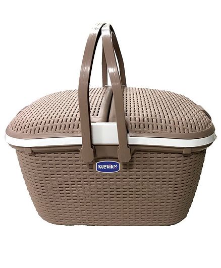 Kuchicoo Hamlock Basket - Light Brown
