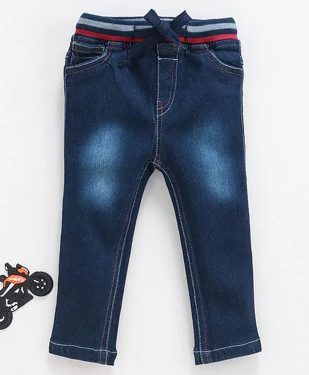 Cucumber Full Length Jeans - Dark Blue