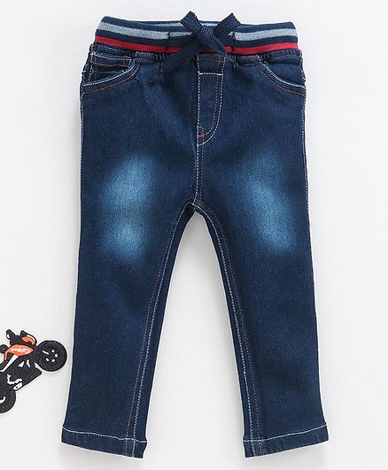 Cucumber Full Length Jeans - Dark Blue