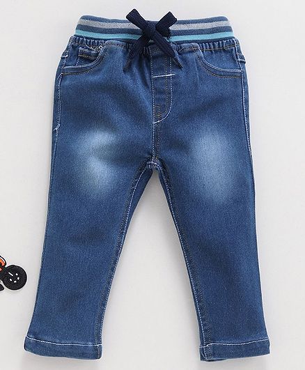 Cucumber Full Length Jeans - Medium Blue