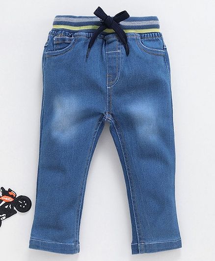 Cucumber Full Length Jeans - Light Blue
