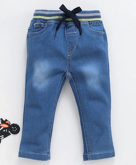 Cucumber Full Length Jeans - Light Blue
