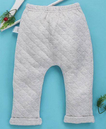 Yiyi Garden Full Length Solid Color Diaper Leggings - Grey