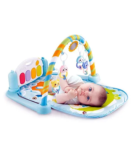 Yamama Kick & Play Musical Keyboard Piano Baby Play Gym - Multicolour