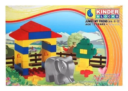 Peacock Kinder Blocks - Jumbo My Friend
