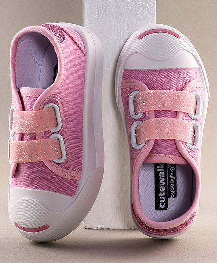 Cute Walk by Babyhug Casual Shoes - Light Pink