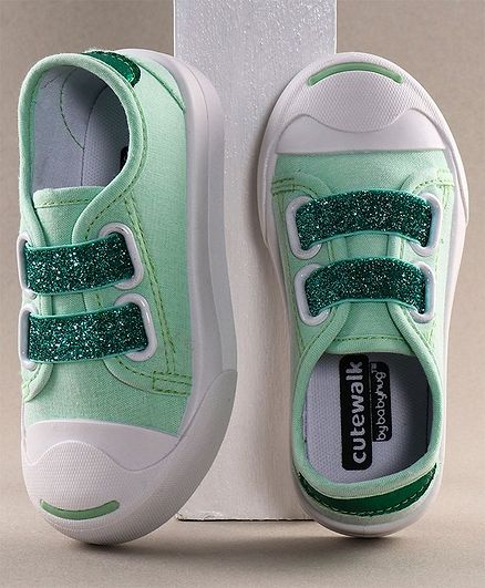 Cute Walk by Babyhug Casual Shoes - Green