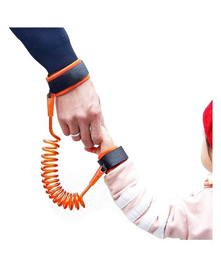 Anti Lost Baby Wrist Band - Orange
