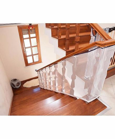 Baby Fall Prevention Safety Net - White