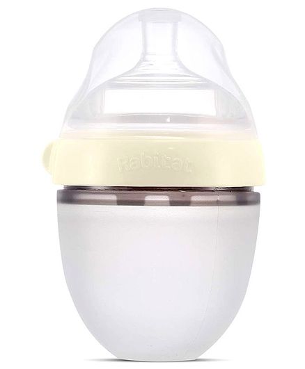 Rabitat Squeezy Feeding Bottle Daisy White - 150 ml