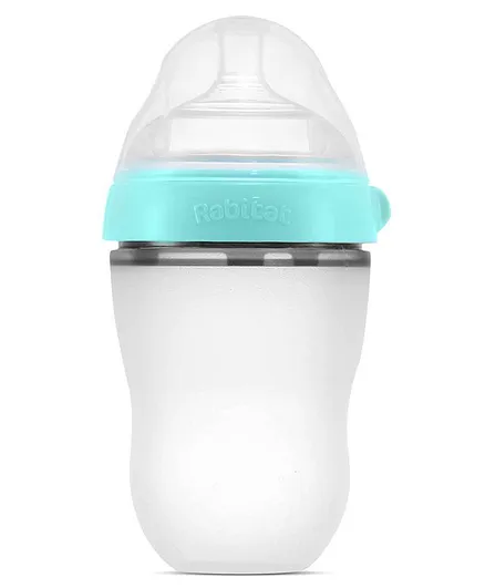 Rabitat Squeezy Feeding Bottle Blue - 250 ml