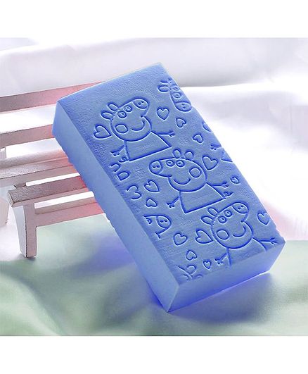 Syga Baby Bath Sponge - Blue