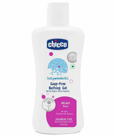 Chicco 100 % Soap Free Bathing Gel Relax - 200 ml
