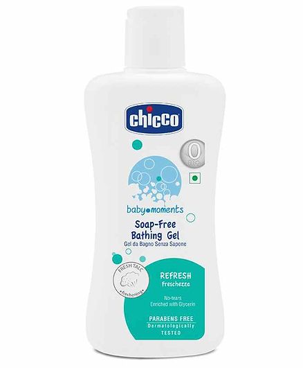 Chicco 100 % Soap Free Bathing Gel Refresh - 200 ml
