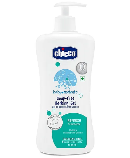 Chicco 100 % Soap Free Bathing Gel Refresh - 500 ml