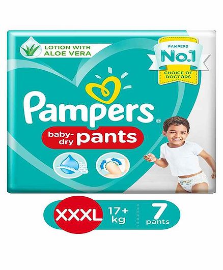 Pampers Pant Style Diapers XXXL Size - 7 Pieces