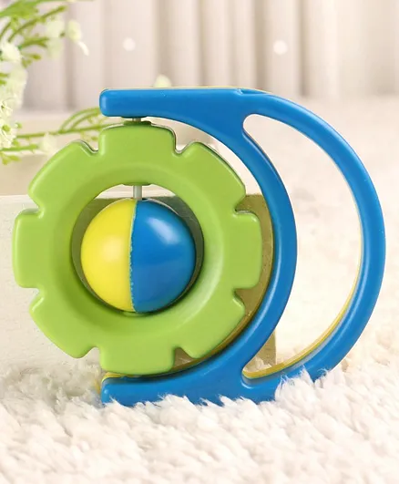 Babyhug Flip Flower Rattle - Green