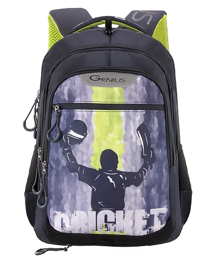 Genius Blaster Backpack Black - 19 Inches