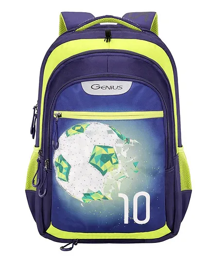 Genius Swaz Backpack Teal - 19 Inches