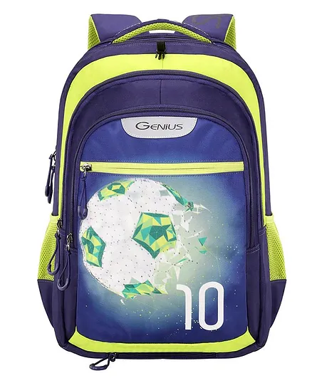 Genius Swaz Backpack Teal - 17 Inches