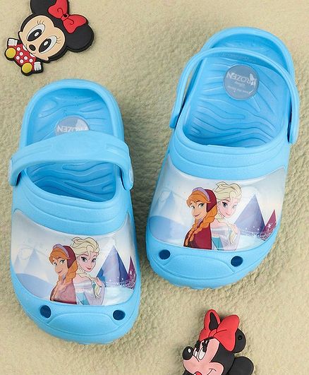 Disney Frozen Clogs With Back Strap - Blue