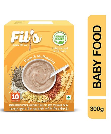 Fil's Cereal With Milk Ragi & Multi Millet - 300 gm