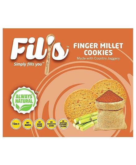 Fil's Finger Millet Cookies - 150 gm