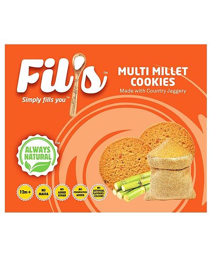 Fil's Multi Millet Cookies - 150 gm