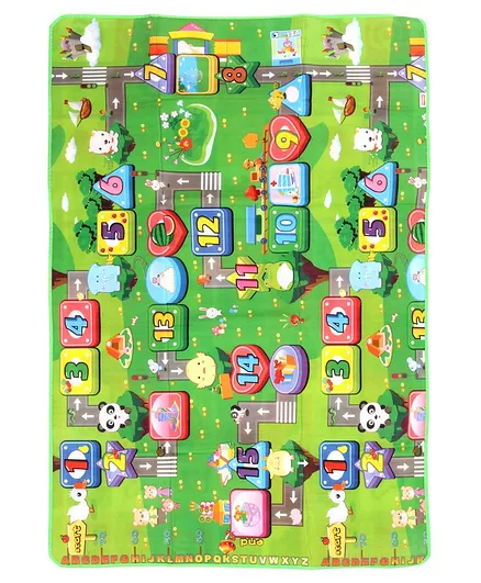 Babyhug Alphabet & Number Playmat Animal Print - Multicolour
