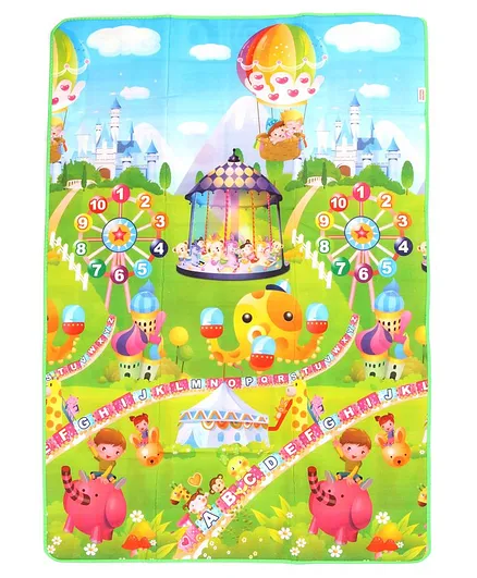 Babyhug Alphabet & Number Playmat Circus Print - Multicolour