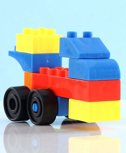 Puzzle Building Block Set Multicolor - 108 Pieces