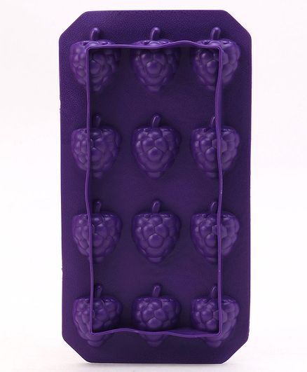 Grapes Shaped Ice Cube Tray - Dark Purple