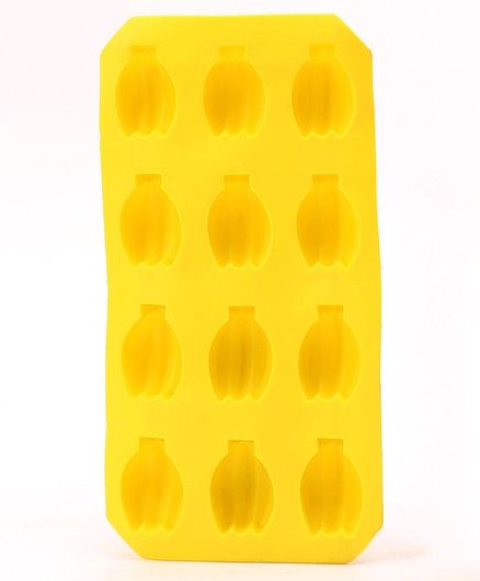 Banana Shaped Ice Cube Tray - Yellow