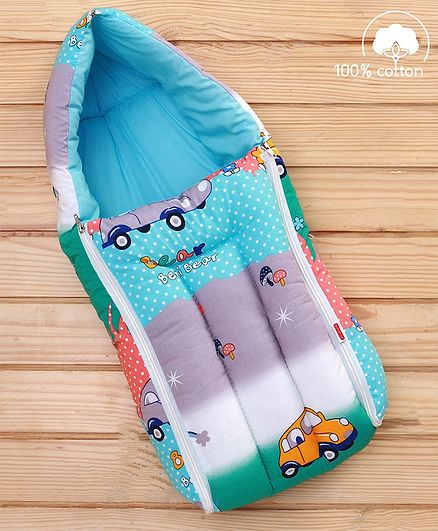 Babyhug Sleeping Bag Parkland Print - Multicolor
