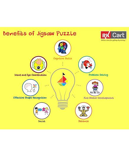 RK Cart Tangram Early Learning and Shape Recognition - Multicolor