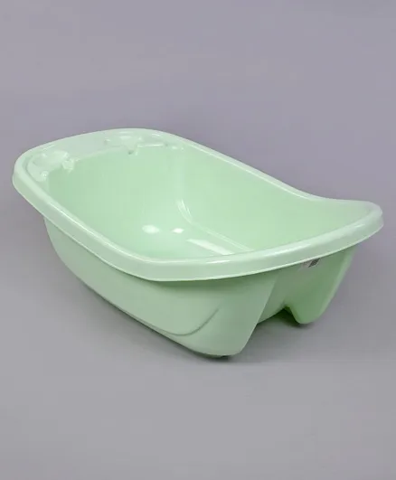 Medium Size Baby Bath Tub Cartoon Print - Green