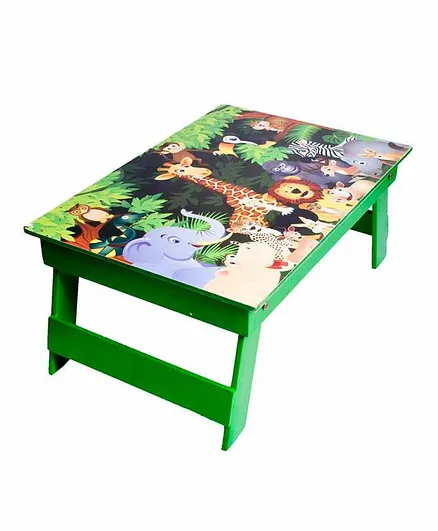 Li'll Pumpkins Folding Study table / Bed Table - Green
