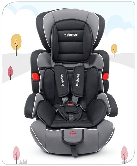 Babyhug Safe Journey Forward Facing Car Seat - Black