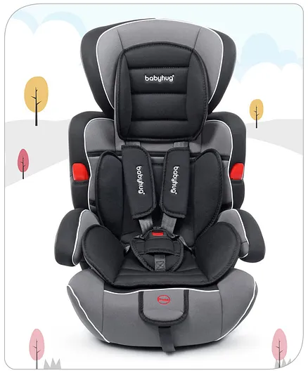 Babyhug Safe Journey Forward Facing Car Seat - Black