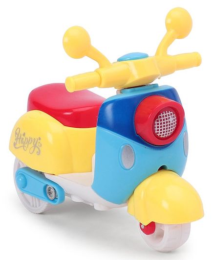 Friction Toy Scooter (Color & Print May Vary)