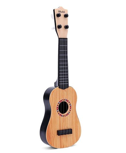 Musical Acoustic Guitar - Brick Brown