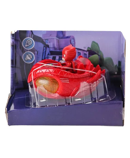 PJ Mask Owlette Mission Racer Figurine Toy - Red