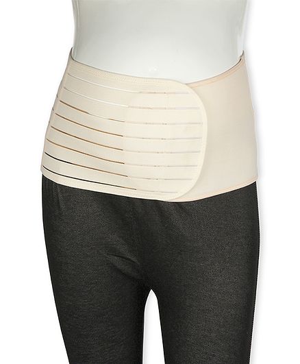 Mee Mee Post Natal Maternity Support Corset Belt Large - Beige