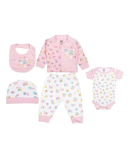 Mee Mee Pampering Gift Set Pink - 5 Pieces