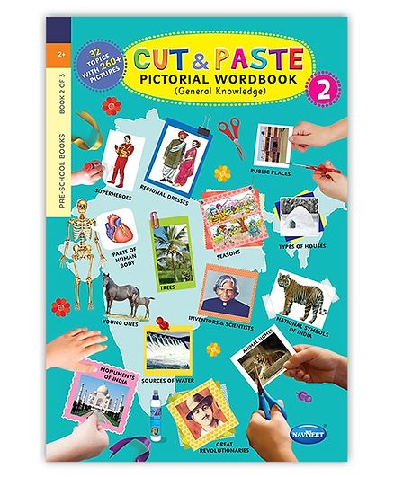 NavNeet Cut And Paste Pictorial Workbook Part 2 - English