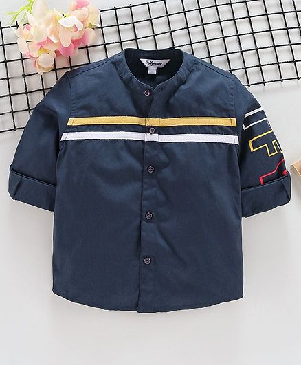 Toffyhouse Full Sleeves Shirt Striped - Navy