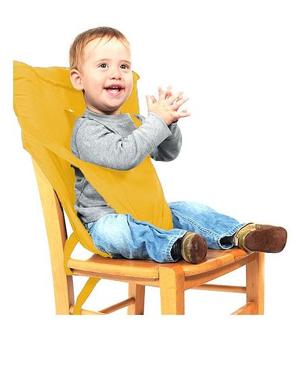 Magic Seat Belt For Feeding Baby - Yellow