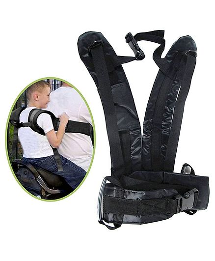 Magic Seat Two Wheeler Safety Seat Belt - Navy Blue